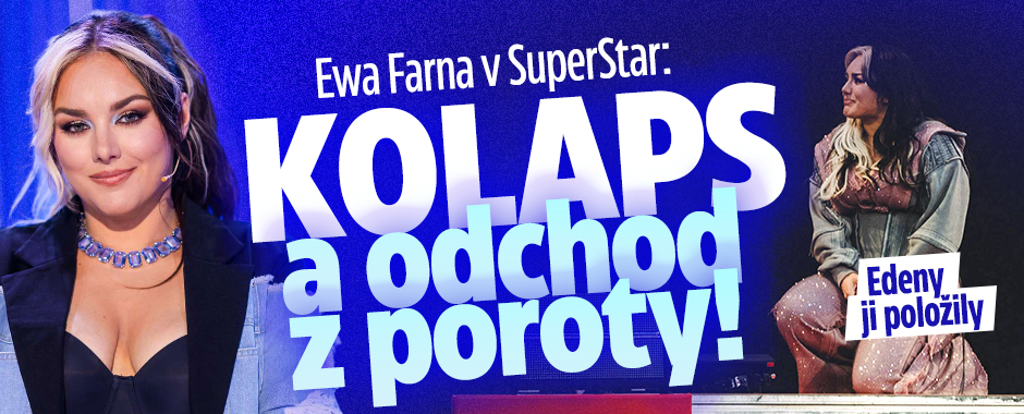 Banner ke žhavému tématu: Ewa Farna v SuperStar: Kolaps a odchod ...