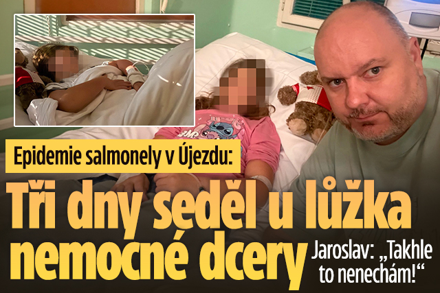 Banner ke žhavému tématu: Epidemie salmonely: Jaroslav seděl tři ...