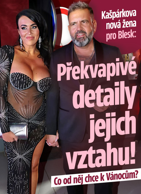 Banner ke žhavému tématu: Kašpárkova nová žena pro Blesk: ...
