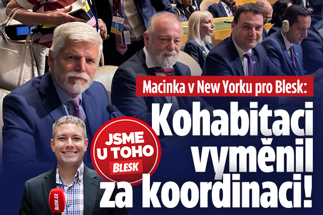 Banner ke žhavému tématu: Macinka pro Blesk: Kohabitaci vyměnil ...