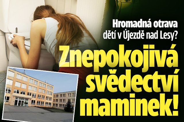 Banner ke žhavému tématu: Otrava dětí v Újezdě nad Lesy? ...