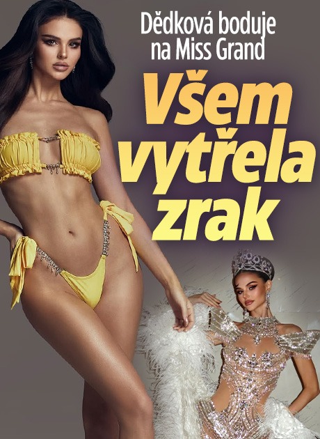 Banner ke žhavému tématu: Dědková boduje na Miss Grand. Všem ...