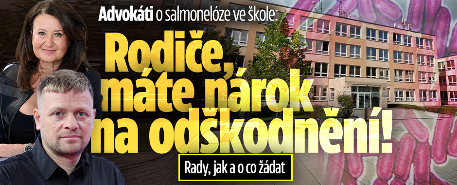 Banner ke žhavému tématu: Advokáti o salmonelóze ve škole: Máte ...