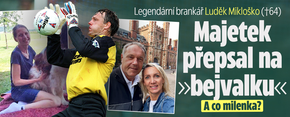 Banner ke žhavému tématu: Legendární brankář Mikloško: Majetek ...