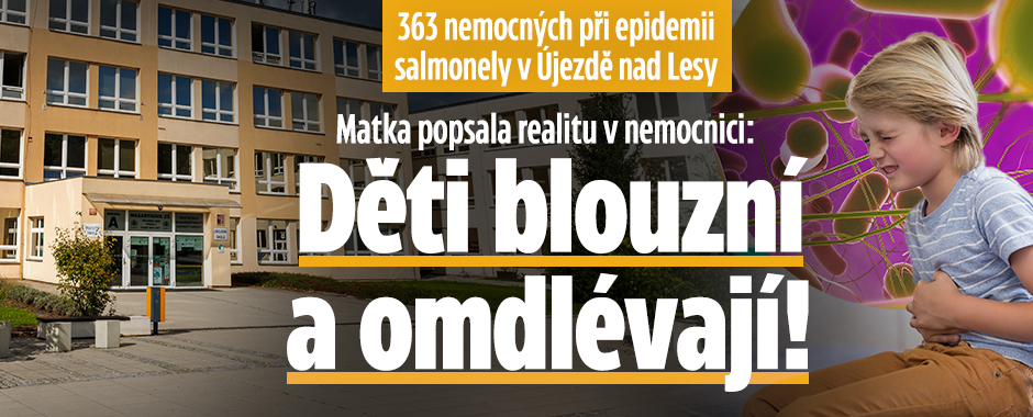Banner ke žhavému tématu: Salmonela v Újezdě nad Lesy: Děti ...