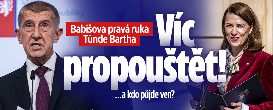 Banner ke žhavému tématu: Babišova pravá ruka Tünde Bartha velí ...
