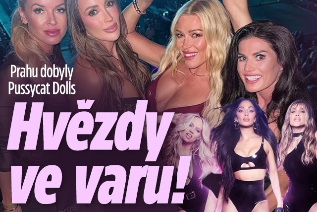Banner ke žhavému tématu: Pussycat Dolls dobyly Prahu: Hvězdy ve ...