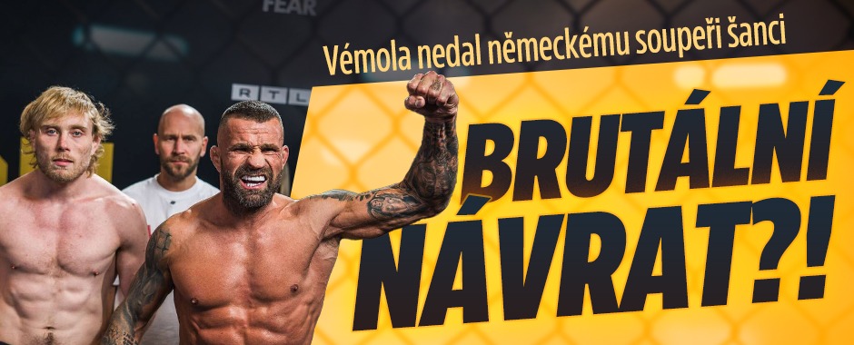 Banner ke žhavému tématu: Vémola nedal soupeři šanci: Brutální ...