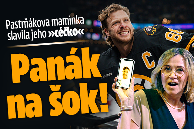 Pastrňákova maminka musela synovo »C« oslavit: Panák na šok!