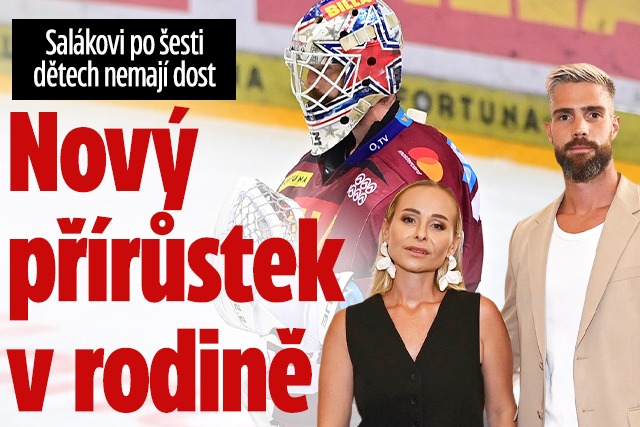 Banner ke žhavému tématu: Salákovi po 6 dětech nemají dost: Nový ...