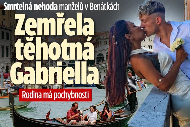 Banner ke žhavému tématu: V Benátkách zemřela těhotná Gabriella: ...