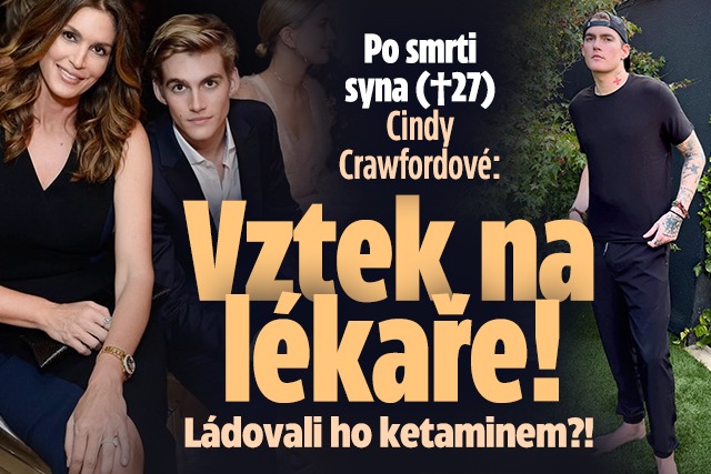 Banner ke žhavému tématu: Kamarádi po smrti syna Cindy ...