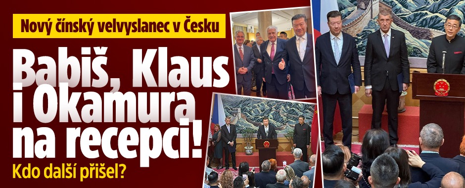 Nový čínský velvyslanec v Česku: Babiš i Klaus na recepci!