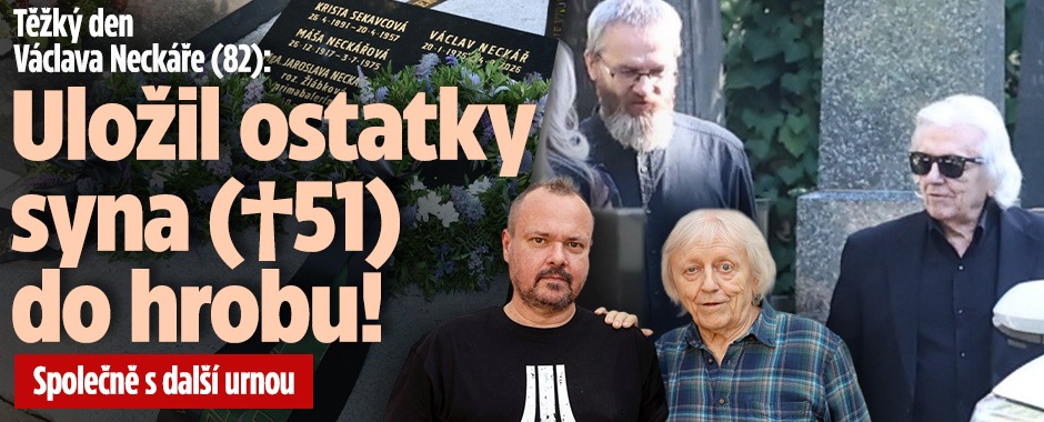 Banner ke žhavému tématu: Těžký den Václava Neckáře: Uložil ...