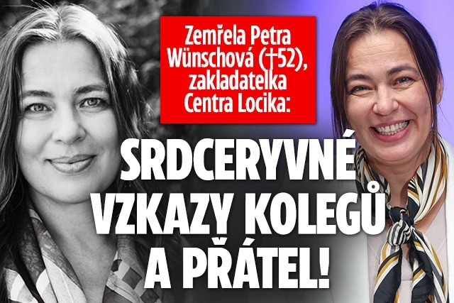 Banner ke žhavému tématu: Zemřela Petra Wünschová (†52): ...