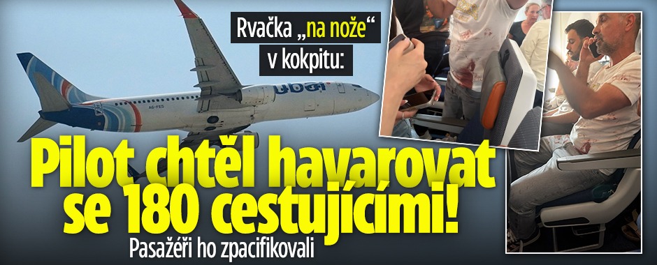 Drama na palubě letu do Tel Avivu: Pilot chtěl havarovat!