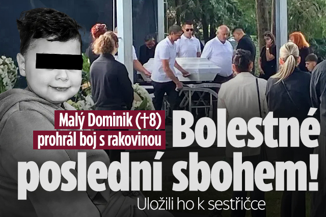 Banner ke žhavému tématu: Dominik (†8) prohrál boj s rakovinou: ...