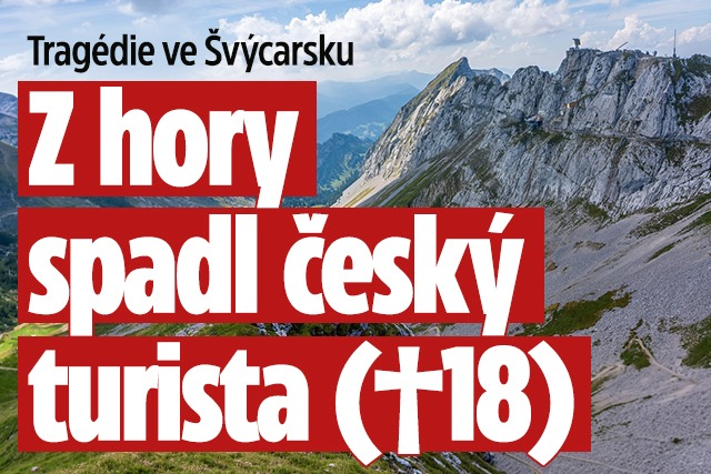 Banner ke žhavému tématu: Ve Švýcarsku zemřel český turista ...