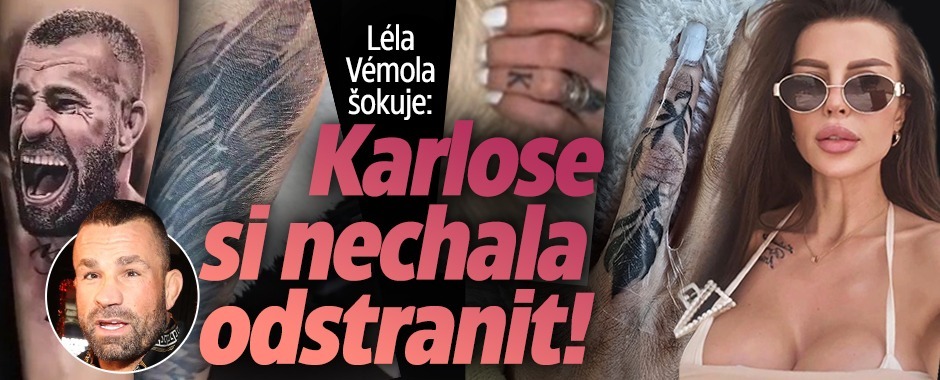 Banner ke žhavému tématu: Léla Vémola šokuje: Karlose si nechala ...