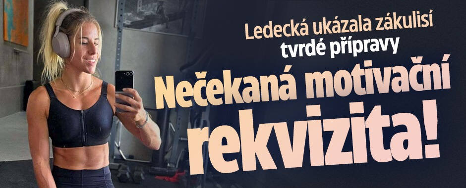 Ledecká dře pod dohledem Pastrňáka: Úsměvný detail z tvrdé přípravy!