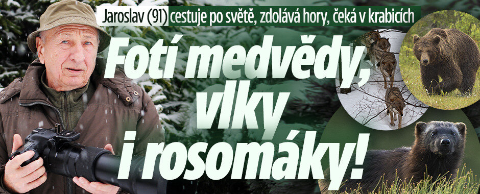 Procestoval půl světa: Dechberoucí snímky zvířat nezdolného Jaroslava (91)