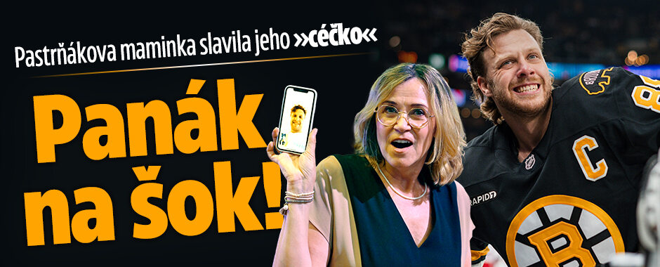 Pastrňákova maminka Marcela musela synovo »céčko« oslavit: Panák na šok!