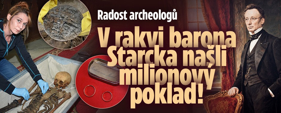 Baronův návrat do hrobky po 143 letech! V rakvi se našel i poklad za miliony