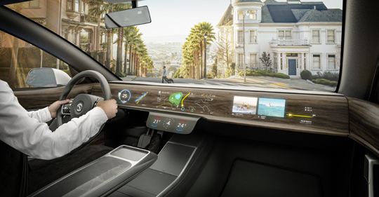 Tip, jak si umocnit zážitek z jízdy díky neviditelnému displeji