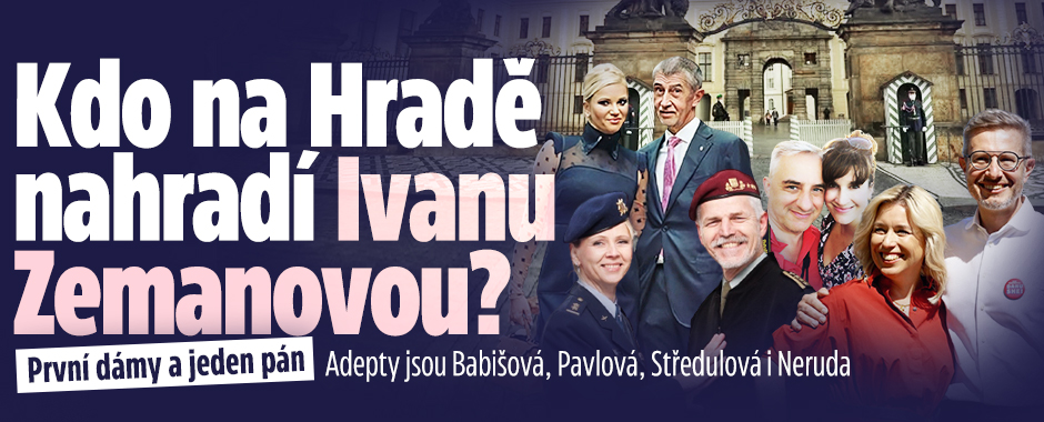 Kdo na Hradě nahradí Zemanovou? První dámy a jeden pán