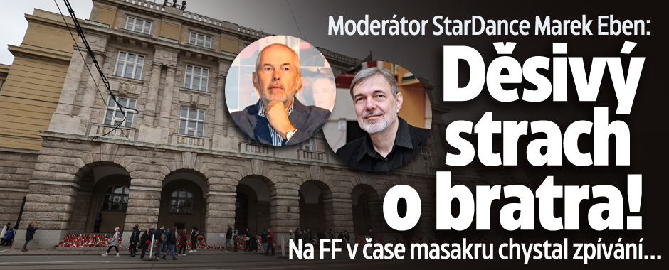 Moderátor StarDance Marek Eben (66): Děsivý strach o bratra!