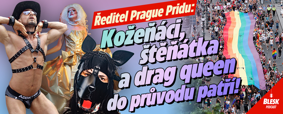 Kožeňáci a štěňátka Prague Pride patří, říká ředitel akce