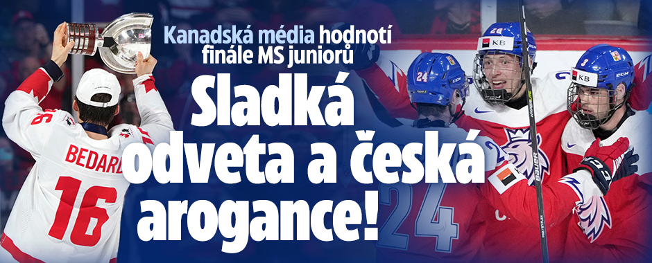 Kanaďané o MS juniorů: Sladká odveta a česká arogance!