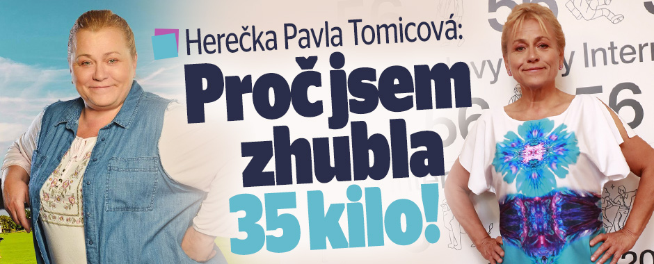 Hvězda seriálu ZOO Pavla Tomicová: Proč jsem zhubla 35 kilo?