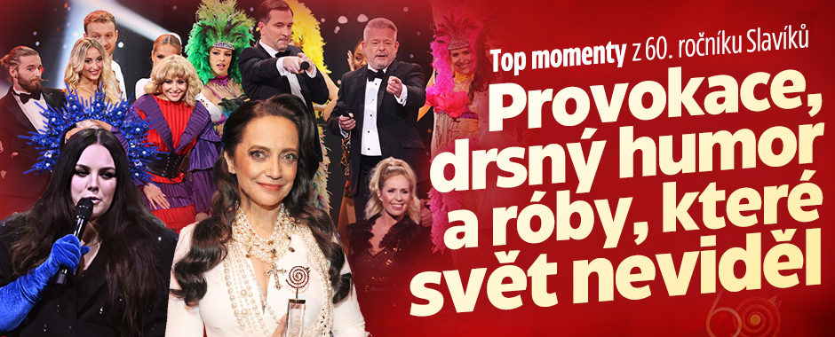 Top momenty z 60. Slavíků: Drsný humor i provokace