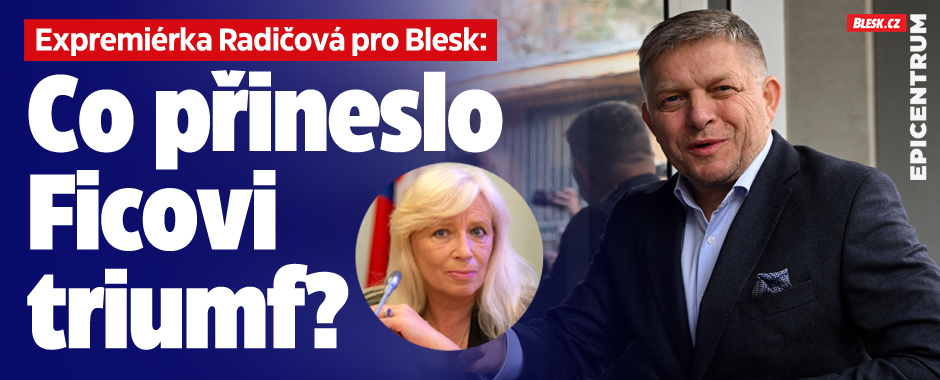 Expremiérka Radičová pro Blesk: Proč u Slováků vyhrál Fico?