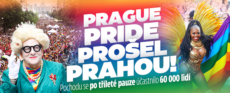 Vrcholí festival Prague Pride. Prahou projde pochod hrdosti