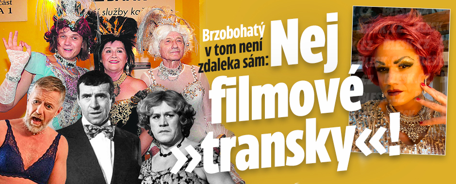 Brzobohatý v tom není zdaleka sám: Nej filmové »transky«! 