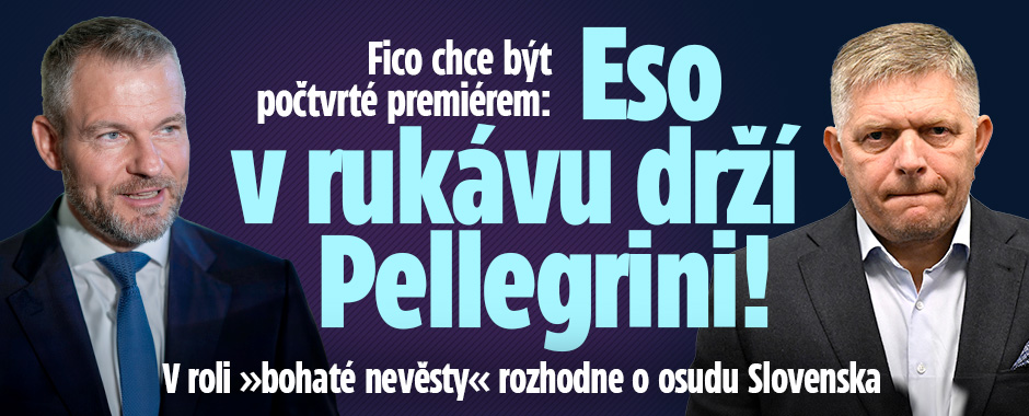 Fico chce být premiérem: Eso v rukávu ale drží Pellegrini!