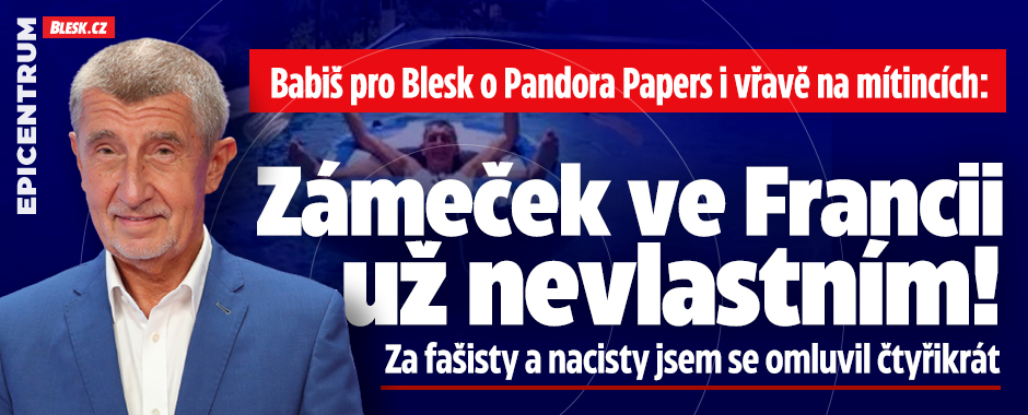 Babiš pro Blesk: Zámeček ve Francii už nevlastním!