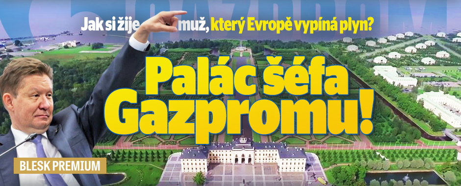 Palác šéfa Gazpromu: Tak žije muž, který Evropě vypíná plyn!