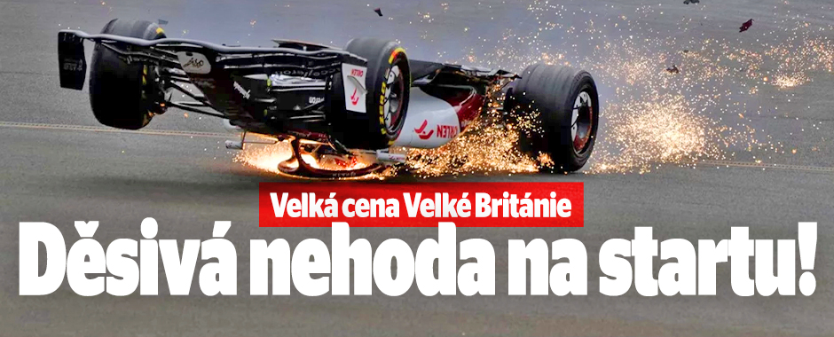 Formule 1: Děsivá nehoda pěti aut hned po startu!
