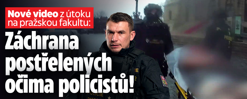 Záchrana postřelených na fakultě očima policistů!