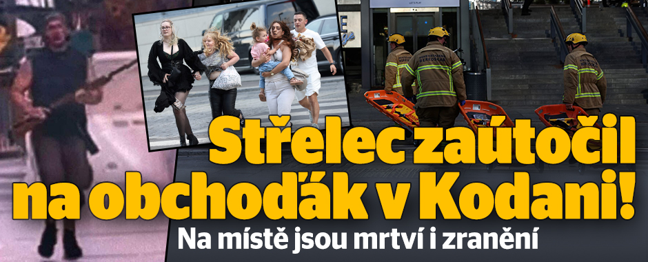 Střelba v nákupním centru v Kodani! Jsou tam mrtví a zranění