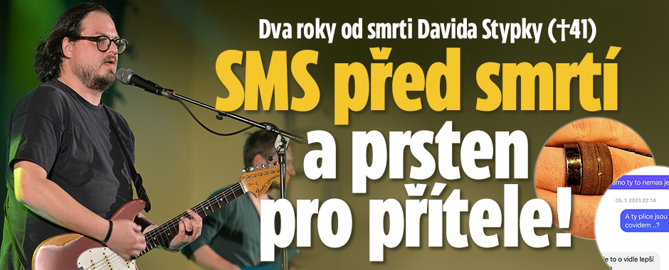 Dva roky od smrti zpěváka Stypky (†41): Esemesky před smrtí a prsten pro přítele!