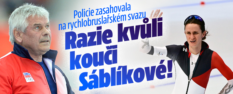 Drama u rychlobruslařů: Razie kvůli kouči Sáblíkové! 