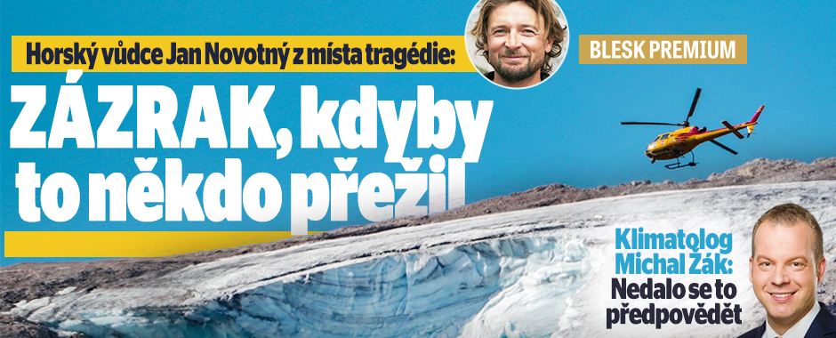 Krutý osud Čechů po pádu ledovce: Kde se stala chyba?