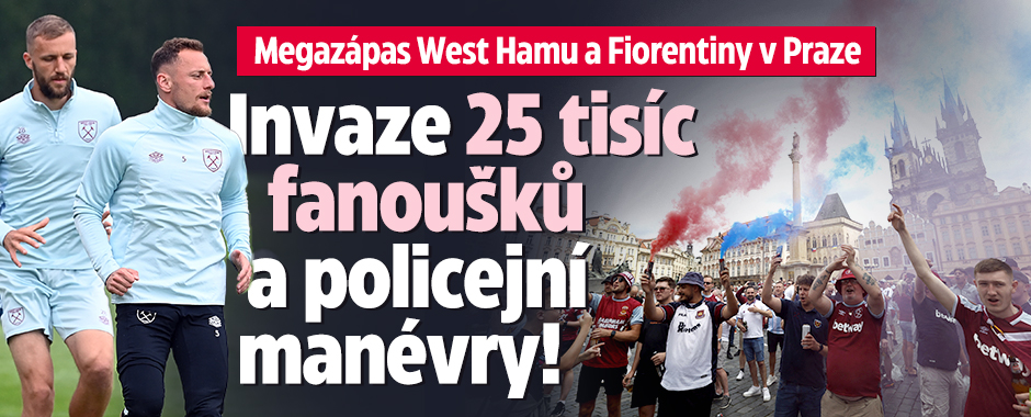 Finále KL v Praze: 25 tisíc fanoušků a policejní manévry!