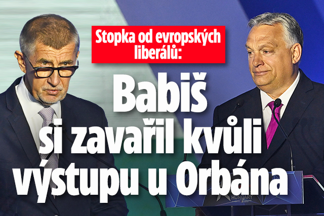„Přítel“ Orbán Babišovi pořádně zavařil: Stopka od liberálů!