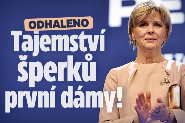 Šperky pro první dámu. Pavlová vynesla brož od Čecha
