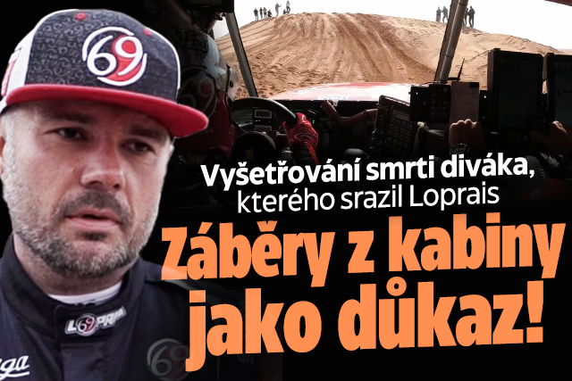 Lopraisova srážka s divákem: Záběry z kabiny jako důkaz
